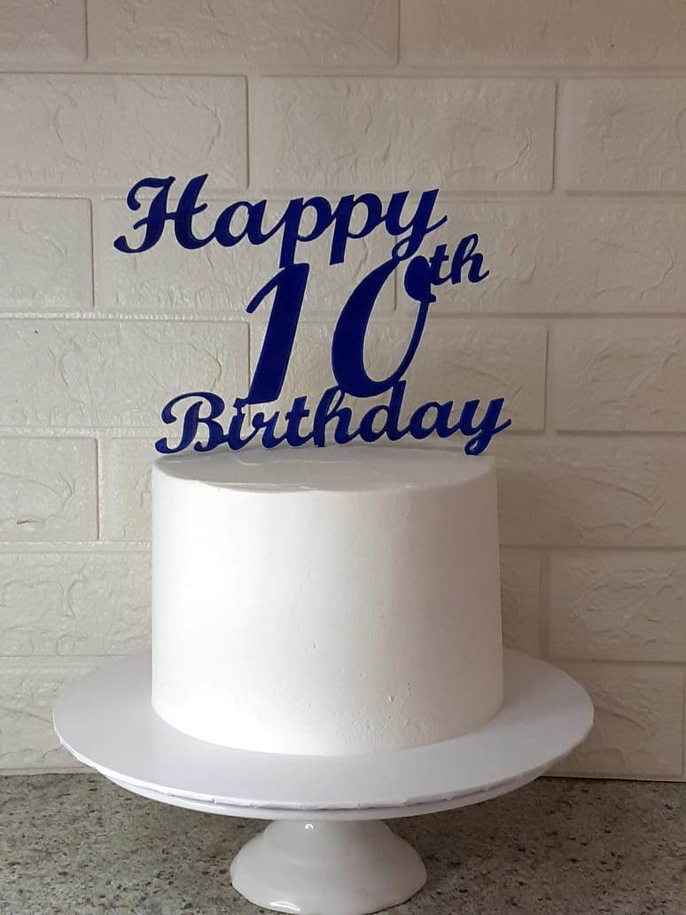 Cake Topper Example 9